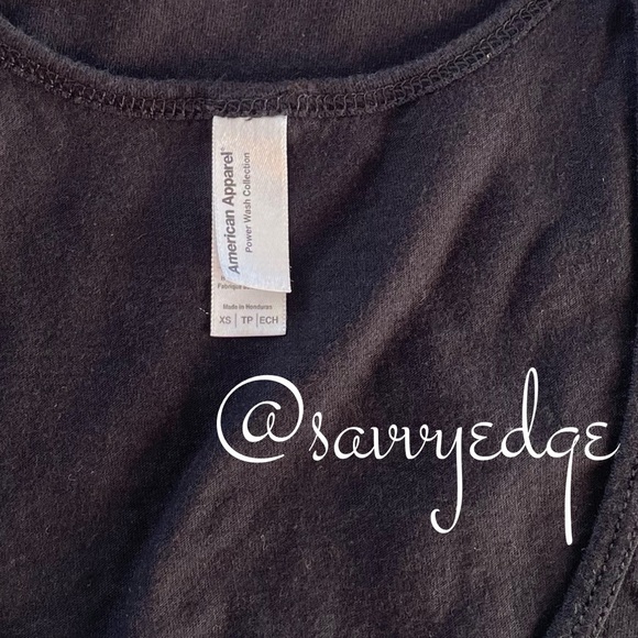 NWOT American Apparel Basic Tank - Picture 4 of 5